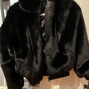 Brand new Blanc Noir woman’s jacket with hood